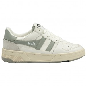 Gola Classics Allcourt Sneakers Bílé Světle Šedé CZ | SZEJ-71425