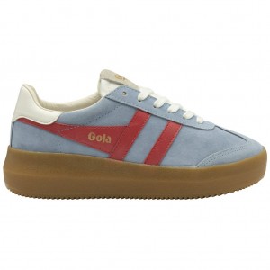 Gola Classics Athena Sneakers Koralove Bílé CZ | ZLBT-14957