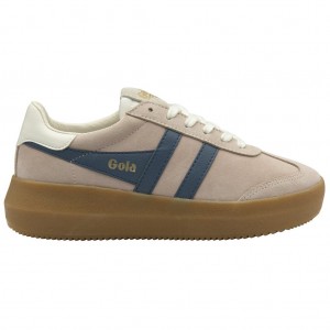Gola Classics Athena Sneakers Růžové Bílé CZ | NYWB-21847