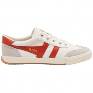 Gola Classics Badminton Plimsoll Sneakers Bílé CZ | OWLJ-97801
