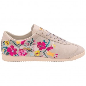 Gola Classics Bullet Floral Sneakers Bílé CZ | ADJU-91280