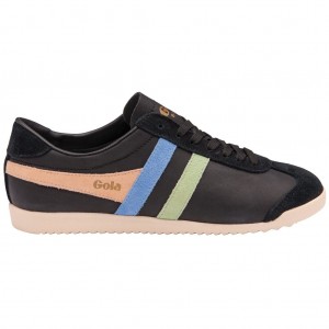 Gola Classics Bullet Trident Sneakers Černé Zelene Blankyt CZ | FWGH-20743