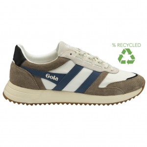Gola Classics Chicago Sneakers Bílé CZ | YXOL-72890