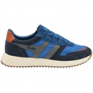 Gola Classics Chicago Sneakers Blankyt Tmavě Blankyt CZ | LURG-98362
