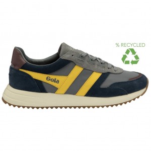 Gola Classics Chicago Sneakers Tmavě Blankyt CZ | JNDS-05192