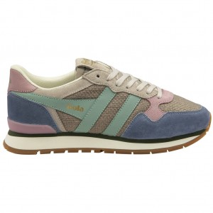 Gola Classics Colorado Sneakers Šedé Zelene CZ | OFCN-36270