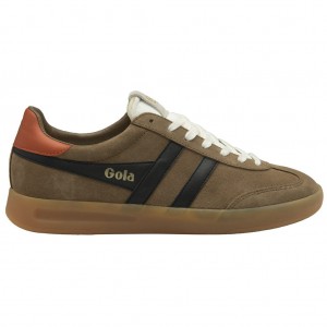 Gola Classics Cyclone Sneakers Černé Oranžové CZ | RVQG-43517