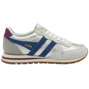 Gola Classics Daytona Blaze Sneakers Bílé CZ | FDYQ-53078