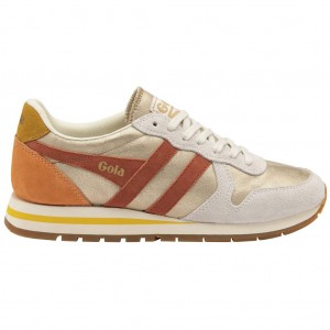 Gola Classics Daytona Blaze Sneakers Zlaté Oranžové CZ | TQBJ-82015