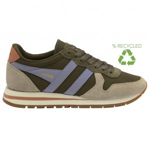 Gola Classics Daytona Chute Sneakers Hnědožlutý Levandule CZ | WRDC-56703