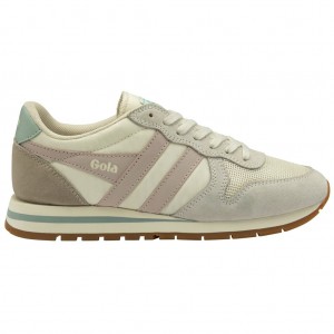 Gola Classics Daytona Sneakers Bílé Růžové CZ | BXYJ-71459