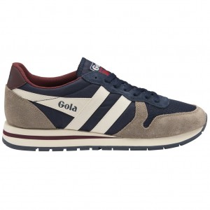 Gola Classics Daytona Sneakers Tmavě Blankyt Bílé CZ | QRNV-39428