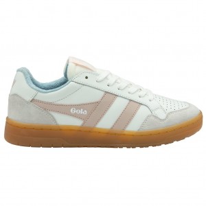 Gola Classics Eagle '86 Sneakers Bílé Růžové CZ | OJBP-47659