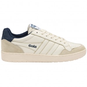 Gola Classics Eagle Sneakers Bílé Tmavě Blankyt CZ | CFNW-45872