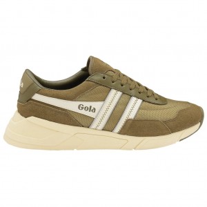 Gola Classics Eclipse Legacy Sneakers Hnědožlutý Bílé CZ | GXPI-31467