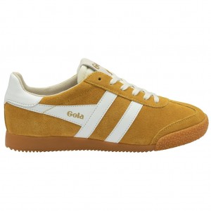 Gola Classics Elan Sneakers Bílé CZ | GADT-38725