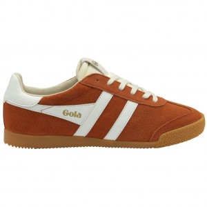 Gola Classics Elan Sneakers Oranžové Bílé CZ | DWMO-29736