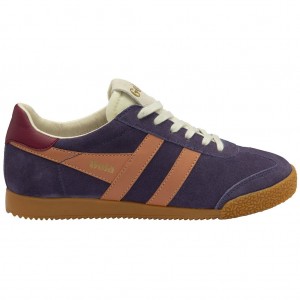Gola Classics Elan Sneakers Plum Terracotta Cerise CZ | RFQM-32749