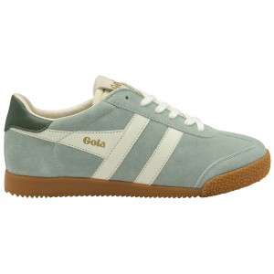 Gola Classics Elan Sneakers Zelene Bílé CZ | YLUD-27951
