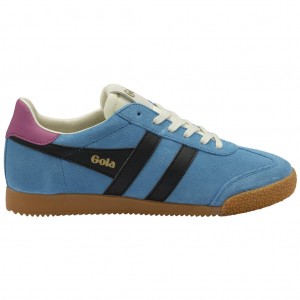 Gola Classics Elan Sneakers Černé Fuchsie CZ | XJKD-31409