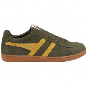 Gola Classics Equipe Suede Sneakers Hnědožlutý CZ | AYEP-27106