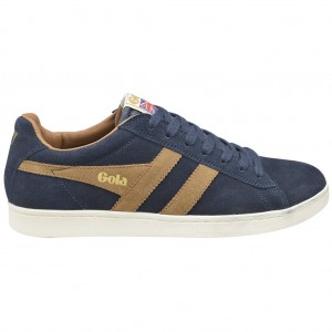Gola Classics Equipe Suede Sneakers Tmavě Blankyt CZ | XOKB-25901