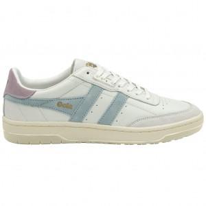 Gola Classics Falcon Sneakers Bílé Blankyt CZ | FOZK-26974