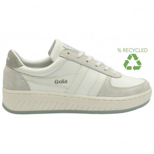 Gola Classics Grandslam '88 Sneakers Bílé Světle Šedé CZ | XNFC-09821