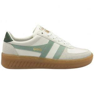 Gola Classics Grandslam Elite Sneakers Bílé CZ | WBIZ-82165
