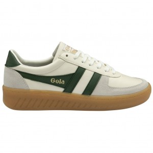 Gola Classics Grandslam Elite Sneakers Bílé CZ | QAFE-79326