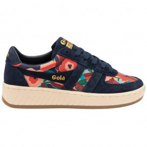 Gola Classics Grandslam LBTY BL Sneakers Tmavě Blankyt CZ | ZJQM-97413
