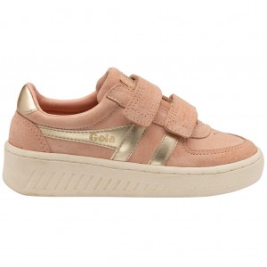 Gola Classics Grandslam Pearl Strap Sneakers Růžové CZ | YLCV-75861