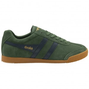 Gola Classics Harrier Suede Sneakers Tmavě Blankyt CZ | PSQT-76352