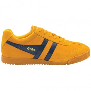 Gola Classics Harrier Suede Sneakers Tmavě Blankyt CZ | ILNT-15296