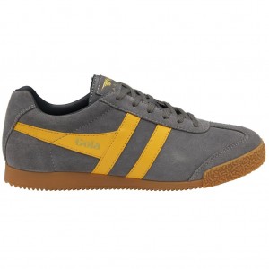 Gola Classics Harrier Suede Sneakers Tmavě Blankyt CZ | IHAD-18629