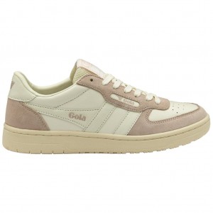 Gola Classics Hawk '89 Sneakers Bílé Růžové Bílé CZ | HUPE-91530