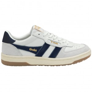 Gola Classics Hawk Sneakers Bílé Blankyt CZ | QIXK-64790