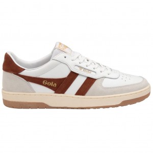 Gola Classics Hawk Sneakers Bílé CZ | ADTB-42510
