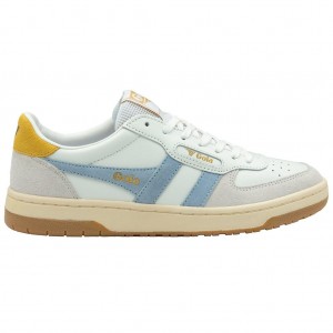 Gola Classics Hawk Sneakers Bílé CZ | WUSV-71586