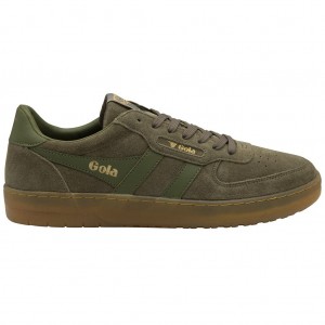Gola Classics Hawk Suede '86 Sneakers Hnědožlutý CZ | ATSM-15742