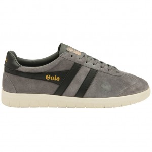 Gola Classics Hurricane Suede Sneakers Černé Bílé CZ | PFWV-16592