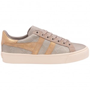 Gola Classics Orchid II Lizard Sneakers Šedé Zlaté CZ | UOWB-74069