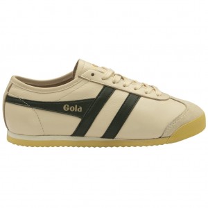 Gola Classics Race Leather Sneakers Tmavě Hnědožlutý CZ | LXRW-97602
