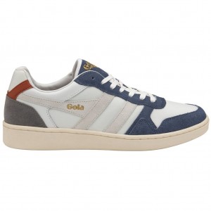 Gola Classics Rebound Quadrant Sneakers Bílé CZ | ITMQ-59720