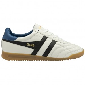 Gola Classics Stadium Sneakers Bílé Černé Blankyt CZ | YICT-97426