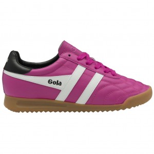 Gola Classics Stadium Sneakers Růžové Bílé Černé CZ | ENVF-57639