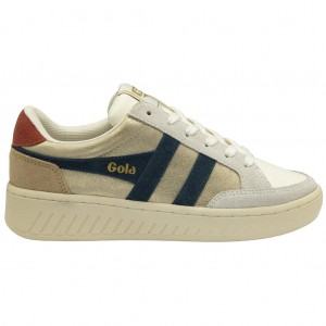 Gola Classics Superslam Blaze Sneakers Zlaté Oranžové CZ | IECZ-01862