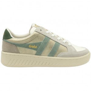 Gola Classics Superslam Blaze Sneakers Zlaté Zelene CZ | REDJ-15890