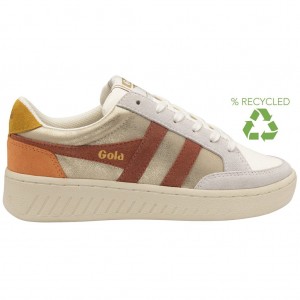Gola Classics Superslam Blaze Sneakers Zlaté Oranžové CZ | THMU-05193