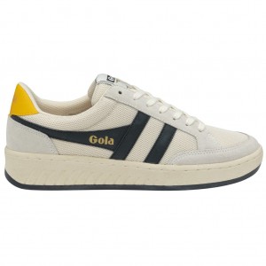 Gola Classics Superslam Mesh Sneakers Bílé Tmavě Blankyt CZ | EWOM-09287